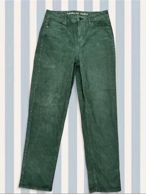 American Eagle Olive Green Corduroy Pants